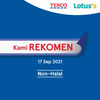 Tesco Non-Halal Items Promotion (16 September 2021 - 22 September 2021)