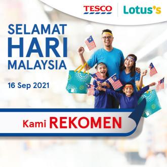 Tesco / Lotus's Malaysia Day Promotion (16 September 2021 - 29 September 2021)