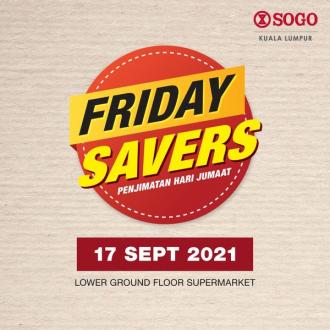 SOGO Kuala Lumpur Supermarket Friday Savers Promotion (17 September 2021)