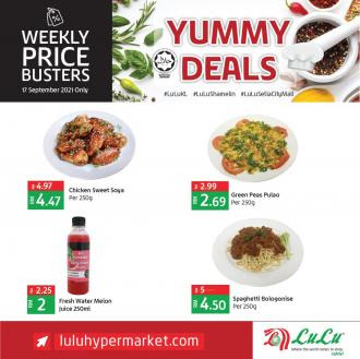 LuLu Hypermarket Yummy Deals Promotion (17 September 2021)