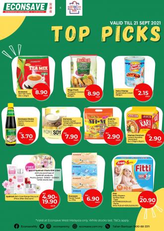 Econsave Malaysia Products Top Picks Promotion (1 January 0001 - 21 September 2021)