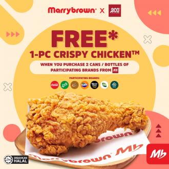 Marrybrown EcoShop FREE Crispy Chicken Promotion