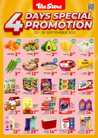 The Store 4 Days Special Promotion (23 September 2021 - 26 September 2021)