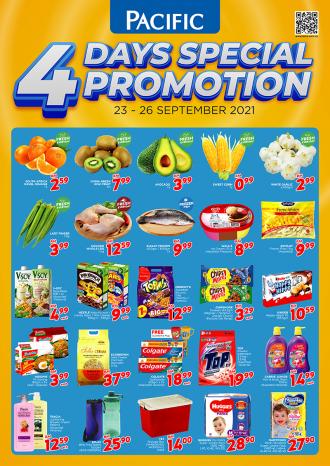 Pacific Hypermarket 4 Days Special Promotion (23 September 2021 - 26 September 2021)