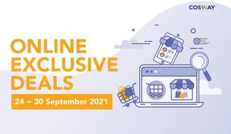 Cosway Online Exclusive Deals Promotion (24 Sep 2021 - 30 Sep 2021)