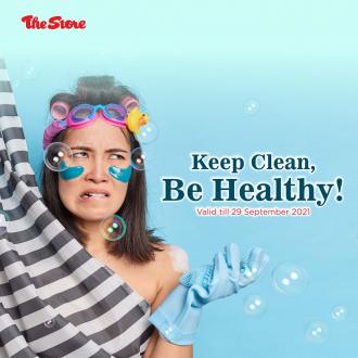 The Store Keep Clean Be Healthy Promotion (valid until 29 September 2021)
