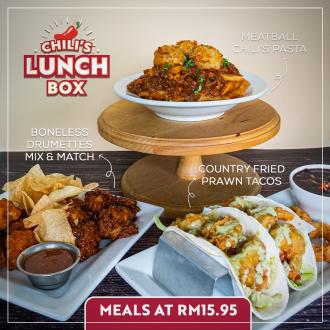 Chili's Lunch Box Meals @ RM15.95 Promotion