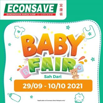 Econsave Baby Fair Promotion (29 September 2021 - 10 October 2021)
