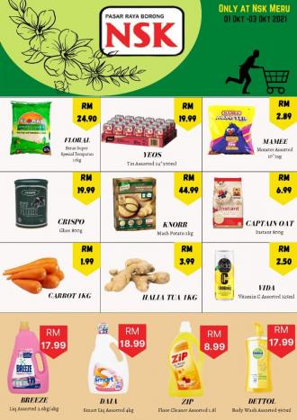 NSK Meru Weekend Promotion (1 Oct 2021 - 3 Oct 2021)