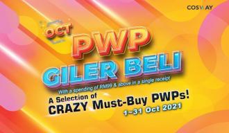 Cosway October PWP Giler Beli Promotion (1 Oct 2021 - 31 Oct 2021)