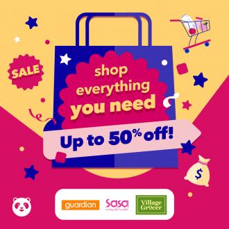 FoodPanda Shops October Sale Up To 50% OFF (1 Oct 2021 - 31 Oct 2021)