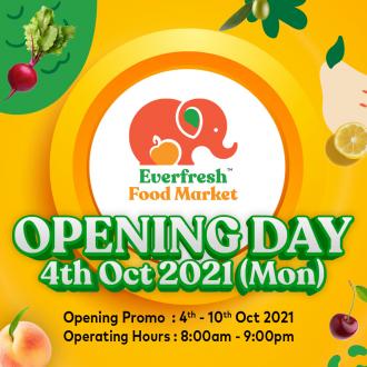 Everfresh Food Market SS2 Opening Promotion (4 October 2021 - 10 October 2021)