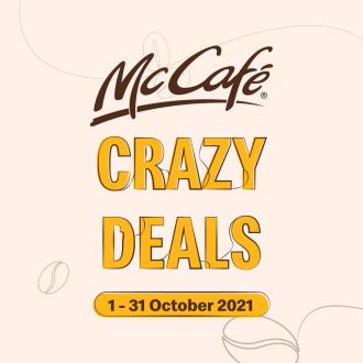 McDonald's McCafe Crazy Deals Promotion Up To 50% OFF (1 October 2021 - 31 October 2021)