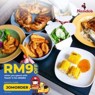 Nando's DeliverEAT RM9 OFF Promo Code Promotion (valid until 31 Oct 2021)
