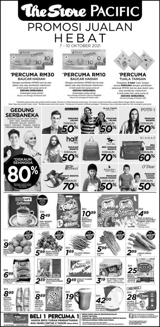 The Store and Pacific Hypermarket Promotion (7 October 2021 - 10 October 2021)