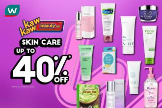 Watsons Skincare Sale Up To 40% OFF (7 October 2021 - 11 October 2021)
