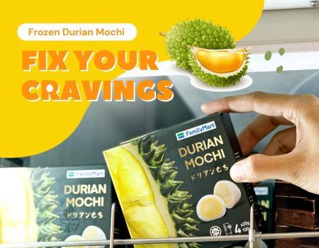 FamilyMart Durian Mochi