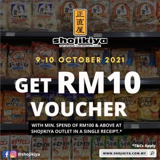 Shojikiya FREE RM10 Voucher Promotion (9 Oct 2021 - 10 Oct 2021)