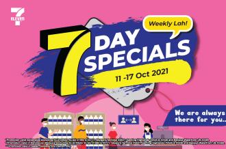 7 Eleven 7 Days Special Promotion (11 October 2021 - 17 October 2021)