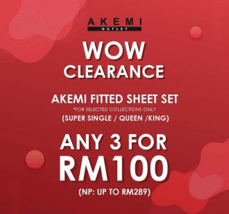 Akemi Outlet Wow Clearance Sale at Genting Highlands Premium Outlets (15 October 2021 - 24 October 2021)