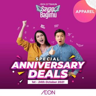AEON Anniversary Sale Apparel Promotion (valid until 24 October 2021)