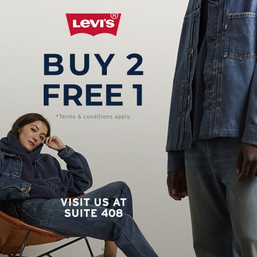 Levi's Buy 2 FREE 1 Sale at Genting Highlands Premium Outlets (15 October 2021 - 24 October 2021)