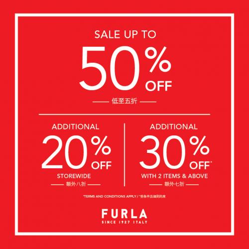 Furla Special Sale Up To 50% OFF at Genting Highlands Premium Outlets (15 October 2021 - 24 October 2021)