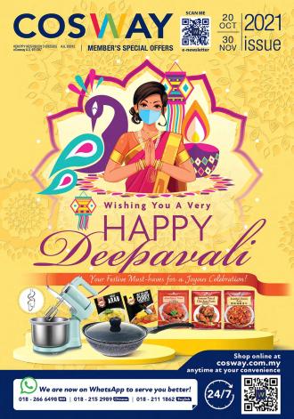 Cosway Deepavali Promotion Catalogue (20 October 2021 - 30 November 2021)