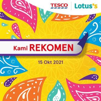 Tesco / Lotus's REKOMEN Promotion published on 15 October 2021