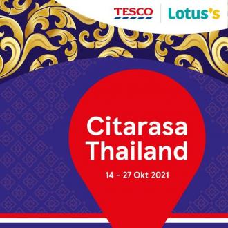 Tesco / Lotus's Citarasa Thailand Promotion (14 October 2021 - 27 October 2021)
