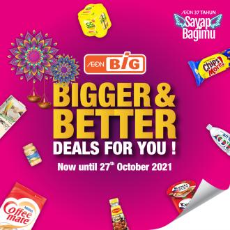 AEON BiG Bigger & Better Deals Promotion (valid until 27 October 2021)