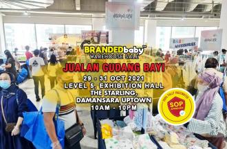Branded Baby Warehouse Sale Discount Up To 90% at The Starling (29 October 2021 - 31 October 2021)