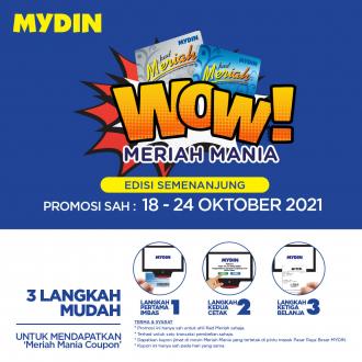 MYDIN Meriah Mania Coupons Promotion (18 October 2021 - 24 October 2021)