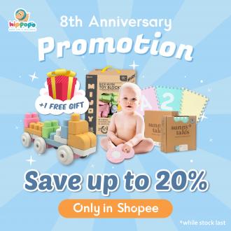 Hippopo Shopee Anniversary Promotion (valid until 31 October 2021)