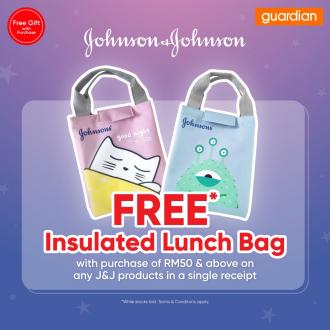 Guardian Johnson-Johnson FREE Insulated Lunch Bag Promotion