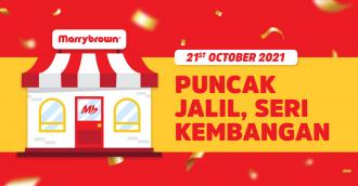 Marrybrown Puncak Jalil Seri Kembangan Opening Promotion (21 October 2021)