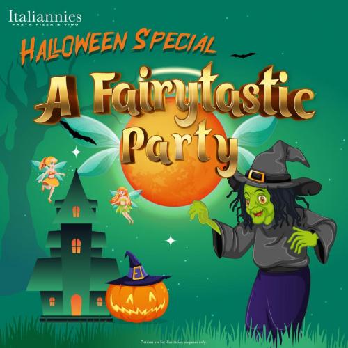 Italiannies Halloween Weekend Fairytastic Feast & Party Promotion (30 October 2021 - 31 October 2021)