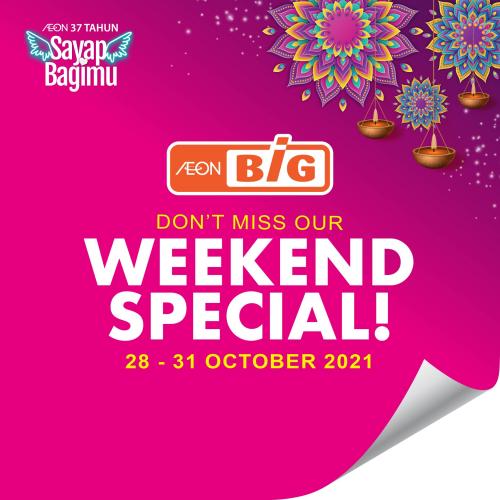 AEON BiG Weekend Promotion (28 October 2021 - 31 October 2021)