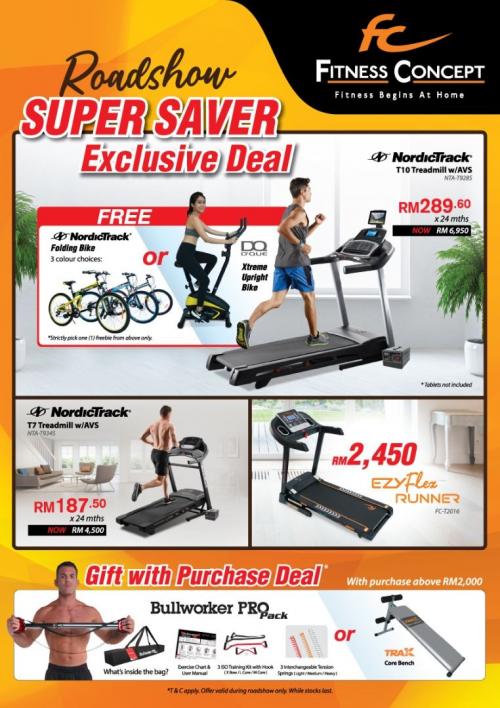 Fitness Concept Roadshow Promotion at Alamanda Shopping Centre (valid until 7 November 2021)
