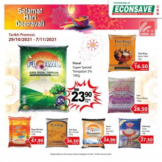 Econsave Deepavali Rice Promotion (29 October 2021 - 7 November 2021)