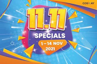 Cosway 11.11 Sale (1 November 2021 - 14 November 2021)