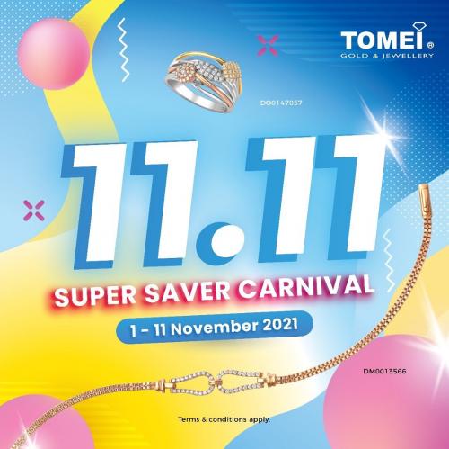 Tomei 11.11 Sale at Johor Premium Outlets (1 November 2021 - 11 November 2021)