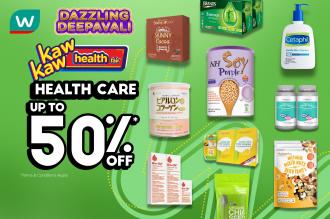 Watsons Health Care Sale Up To 50% OFF (4 Nov 2021 - 8 Nov 2021)