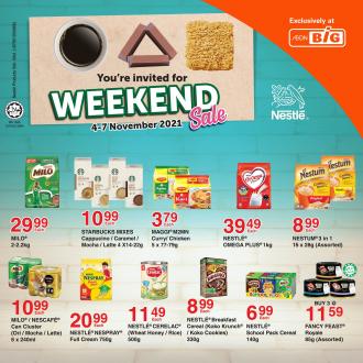 AEON BiG Nestle Weekend Promotion (4 November 2021 - 7 November 2021)