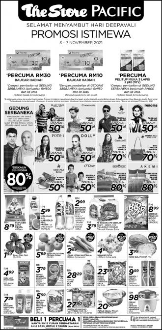 The Store and Pacific Hypermarket Weekend Promotion (3 November 2021 - 7 November 2021)
