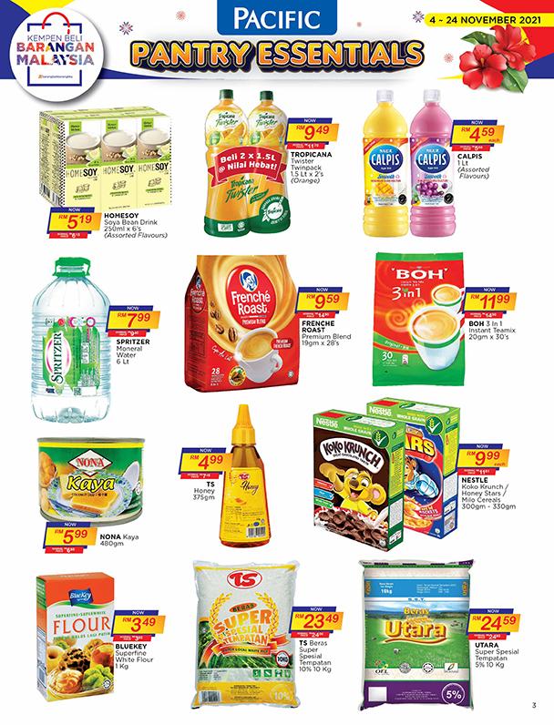 Pacific Hypermarket Buy Malaysia Products Promotion Catalogue (4 November 2021 - 24 November 2021)