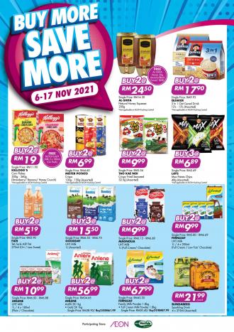 AEON Buy More Save More Promotion (6 November 2021 - 17 November 2021)