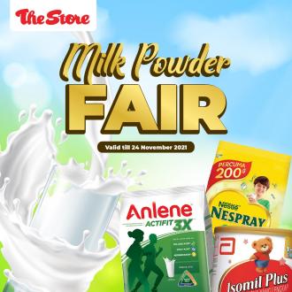 The Store Milk Powder Fair Promotion (valid until 24 November 2021)