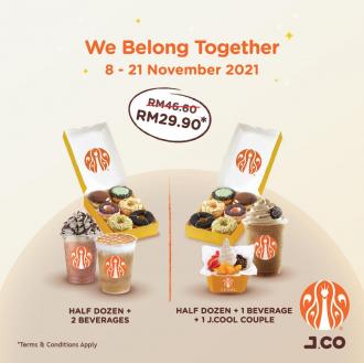 J.Co RM29.90 Deals Promotion (8 November 2021 - 21 November 2021)