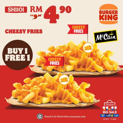 Cheesy Fries @ Buy 1 FREE 1
